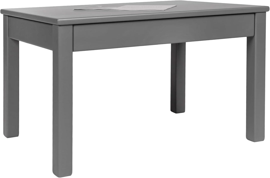 Krok Wood Couchtisch Tomas aus Massivholz, Farbe Grau (Buche, 75 x 50 x 45 cm), Grau