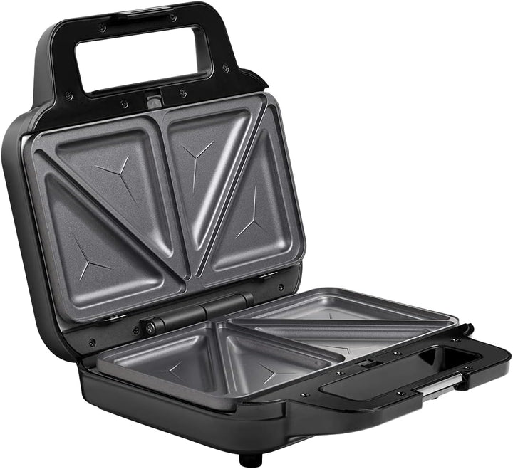CONCEPT Hausgeräte Sandwichmaker mit austauschbaren Platten 4 in 1 SV3070, 900 W, schwarz