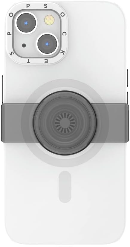 PopSockets: PopCase Kompatibel mit Magsafe - Hülle für iPhone 13 mit Abnehmbarem PopGrip Slide Socke
