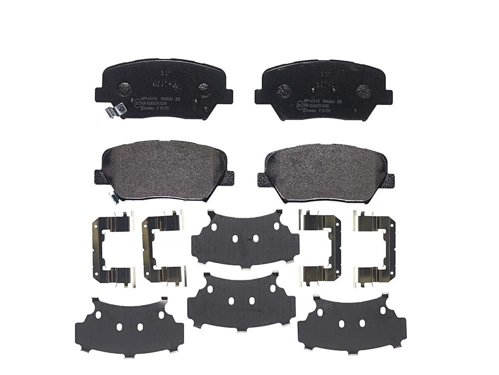 Brembo P30070 Vordere Bremsbeläge, Anzahl 4