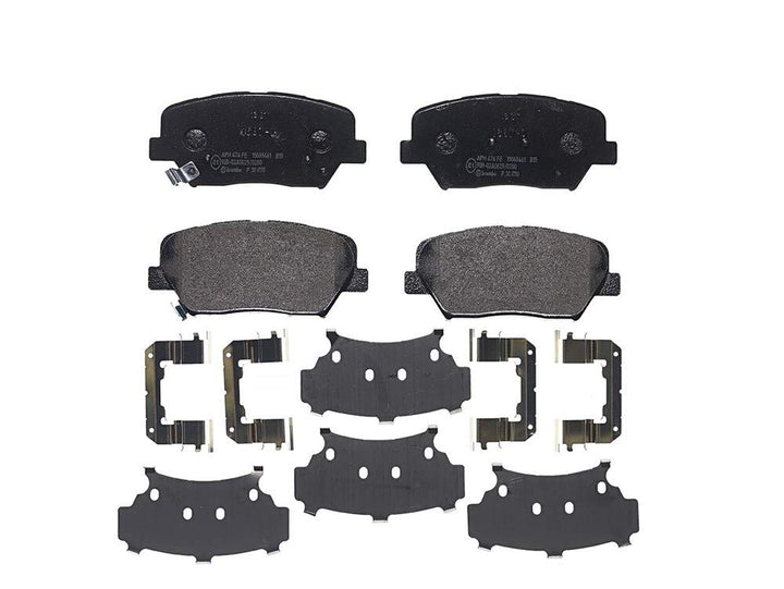 Brembo P30070 Vordere Bremsbeläge, Anzahl 4