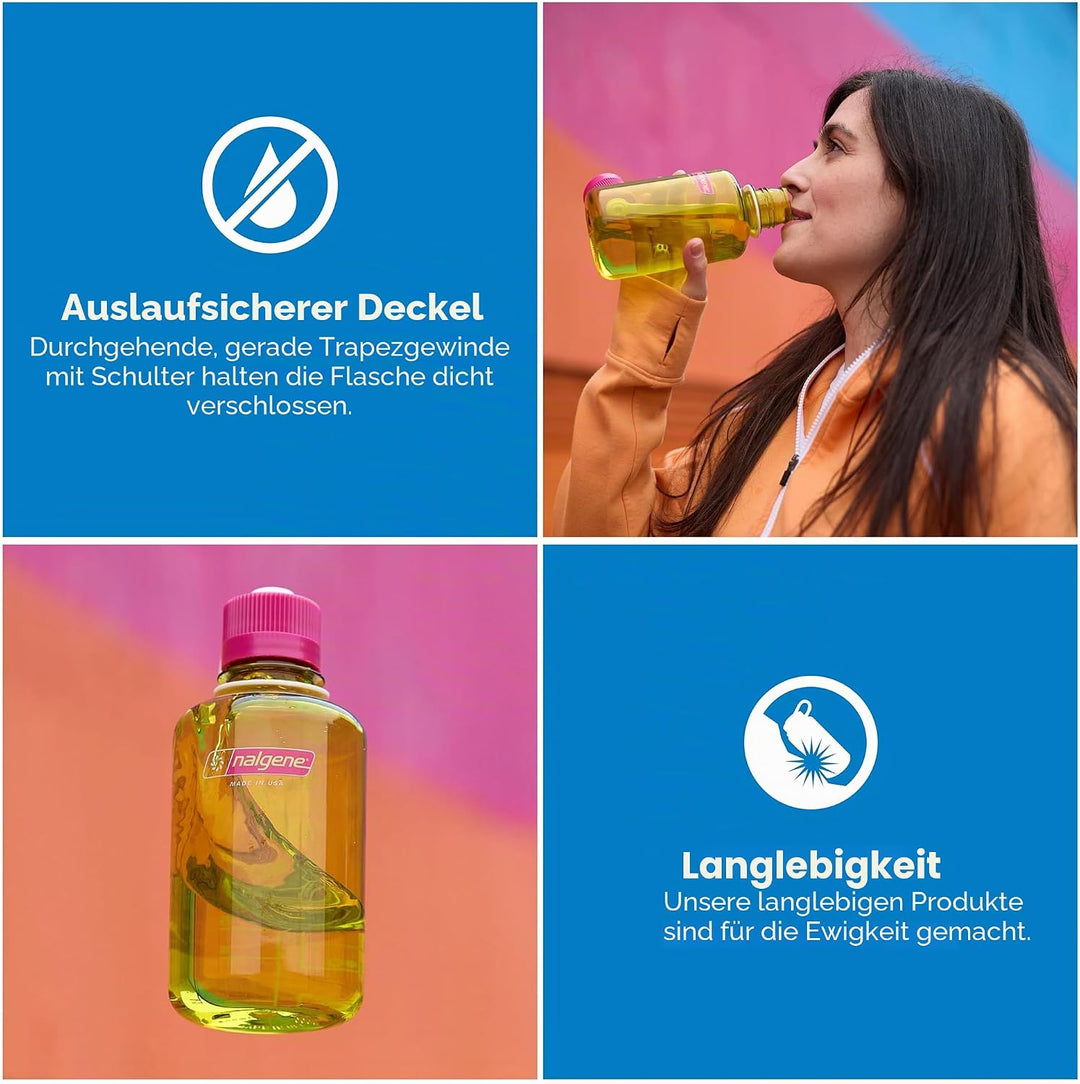Nalgene Unisex – Erwachsene EH Sustain Trinkflasche 473 ml Pastellgrün, 473 ml Pastellgrün