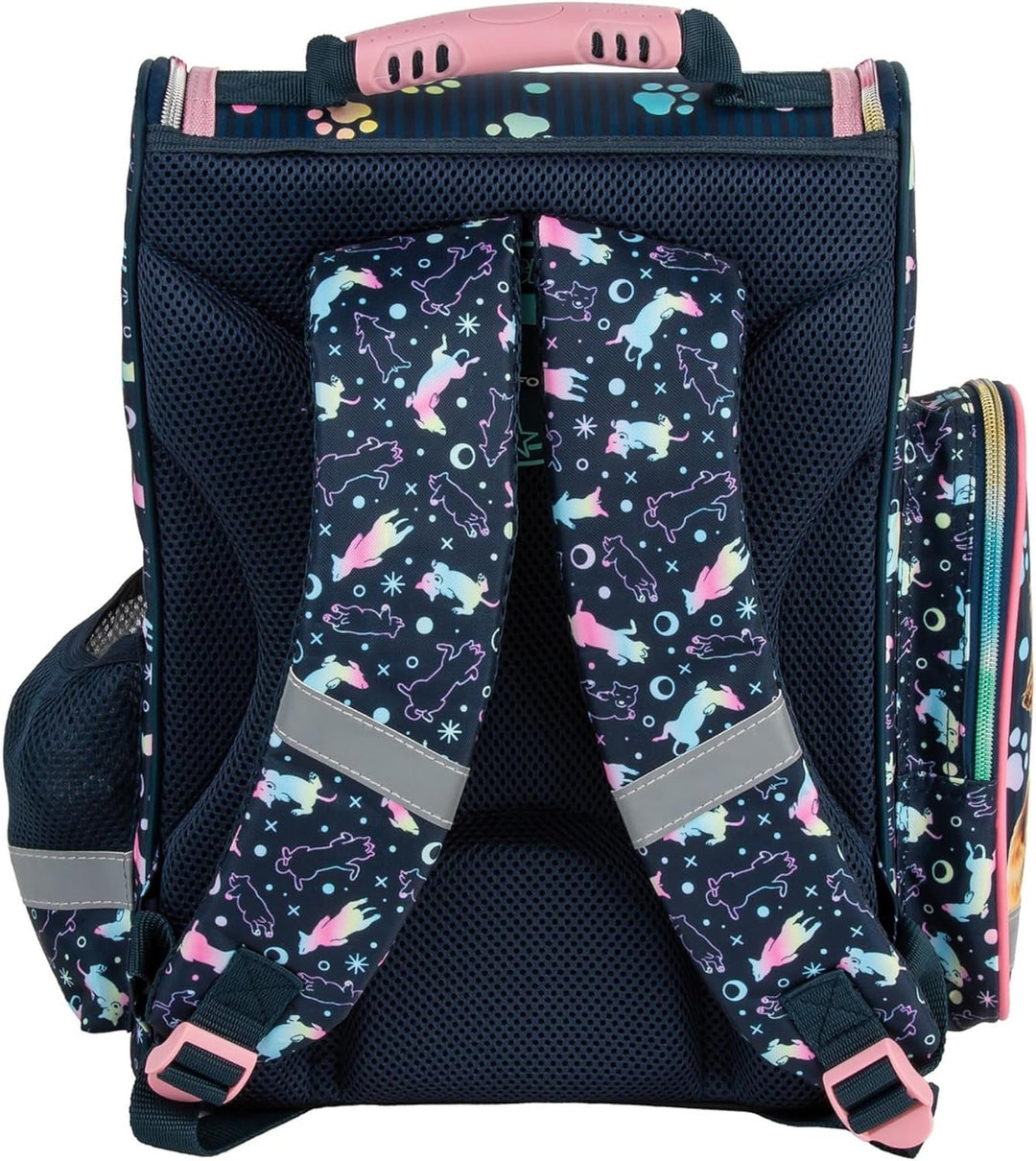 Goldkids - Schulranzen für Jungen und Mädchen, 4/6/8/15er-Set - Schul-Rucksack für Kinder mit Federm