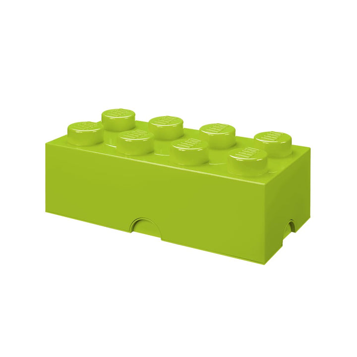 LEGO Aufbewahrungsstein, 8 Noppen, Stapelbare Aufbewahrungsbox, 12 l, lindgrün Lime one size, Lime o
