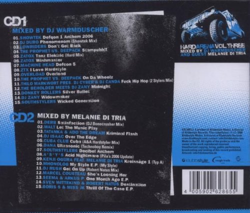 Hard Arena Vol.3, Audio-CD