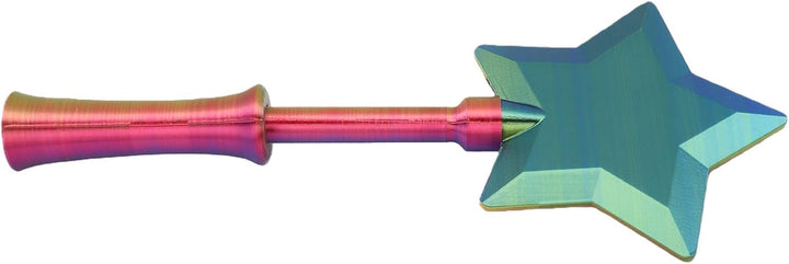Keenso 3D-Gedruckter Kreditkartenstab PLA Fairy Pay Wand 28 X 15 cm, Ausziehbar auf 36 cm Stern Kont