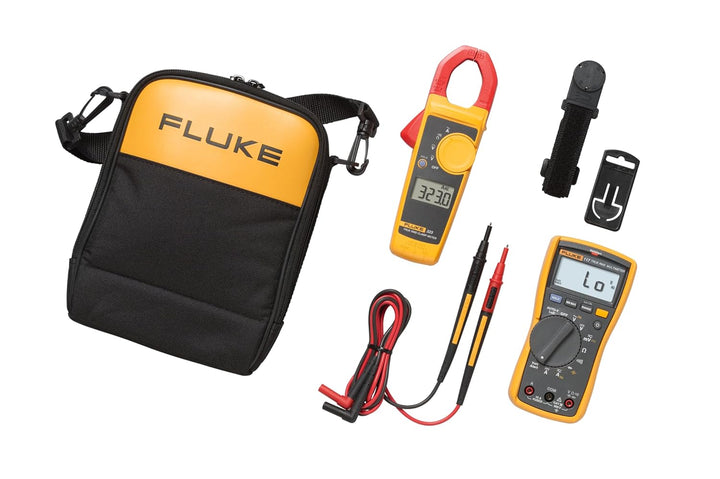 Fluke 117 Multimeter für Elektriker, Electrician Multimeter and Clamp Meter Combo Kit, 1 Fluke 117 V