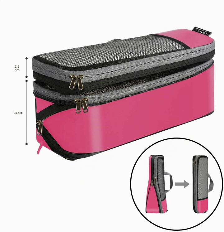 Eono Komprimierbaren Packwürfeln zur Organisation Ihres Reisegepäcks, Compression Packing Cube, Pack