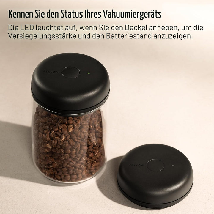 Fellow Atmos Elektrischer Vakuumbehälter & Vorratsbehälter – Luftdichte Kaffee- und Lebensmittelbehä