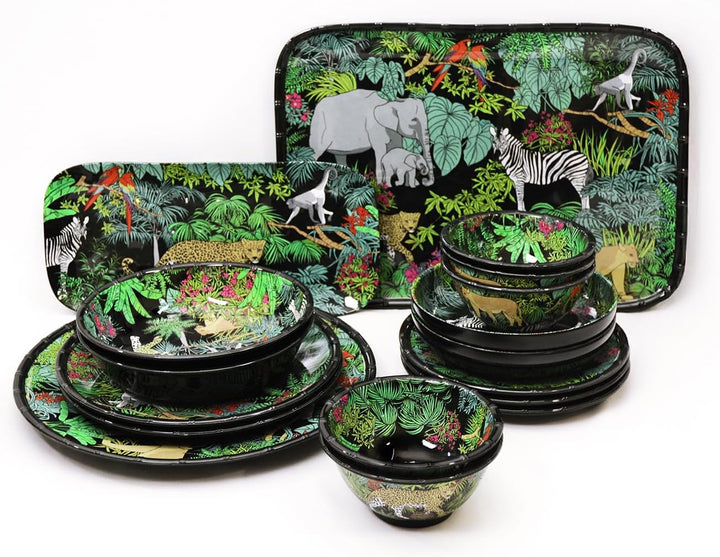 Les Jardins de la Comtesse Grosser Suppenteller ideal als Suppenteller oder Pastateller – Melamin –