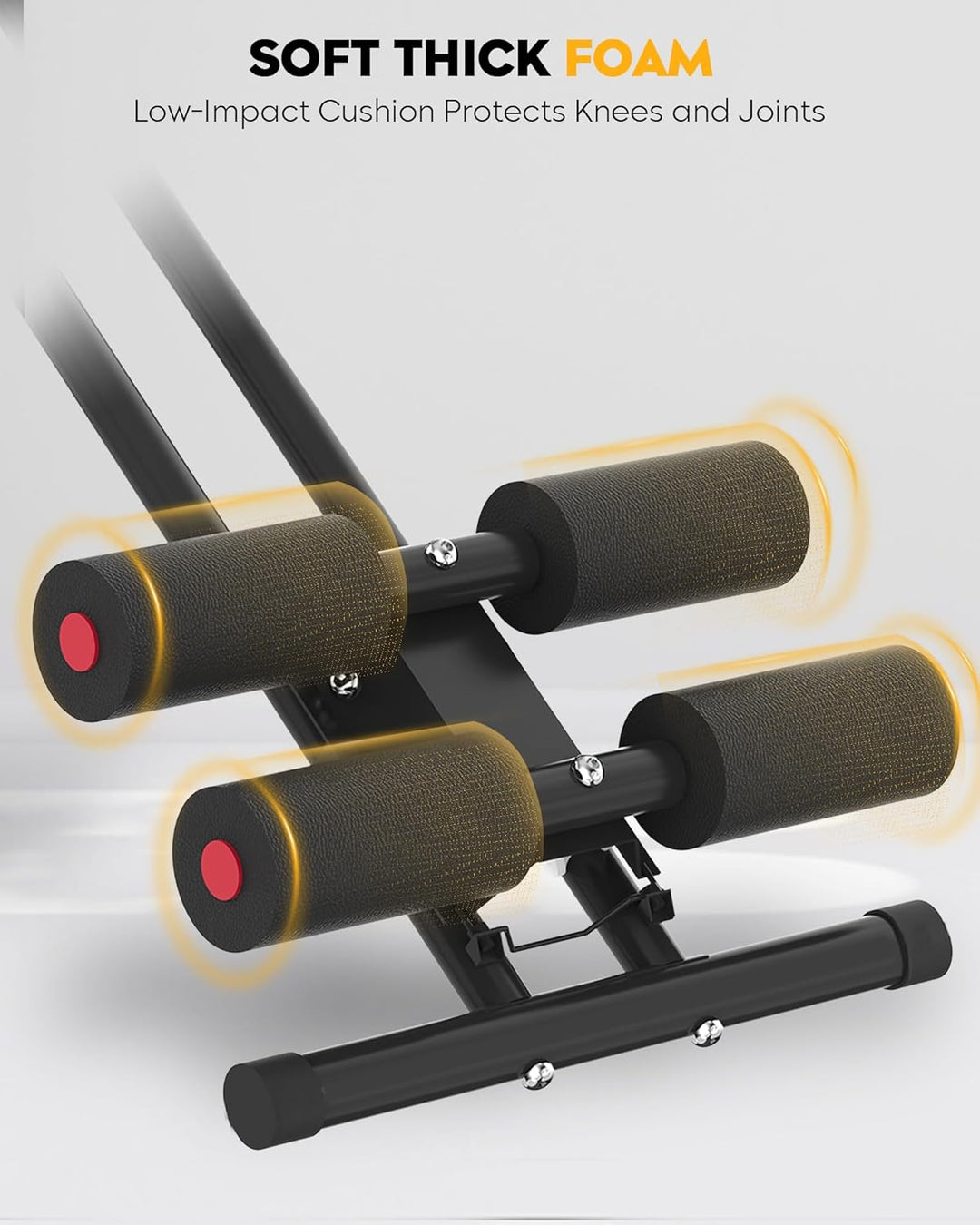GUUG Bauchmuskeltrainer Bauchtrainer für Zuhause: Bauch Trainingsgerät Klappbar Bauchmuskeltraining