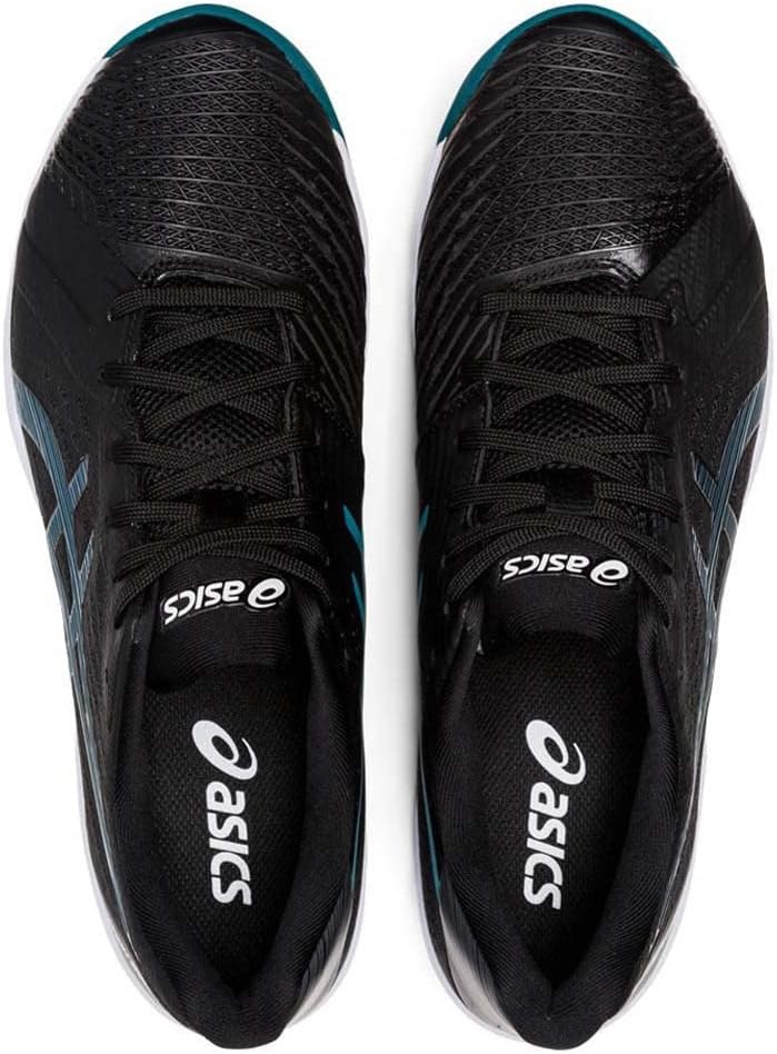 ASICS Herren Solution Swift Ff Clay Tennis Shoe 44.5 EU Black Misty Pine, 44.5 EU Black Misty Pine