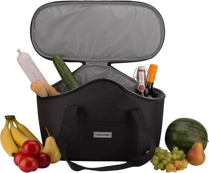 anndora Kühltasche 20 Liter - Farbwahl Schwarz, Schwarz