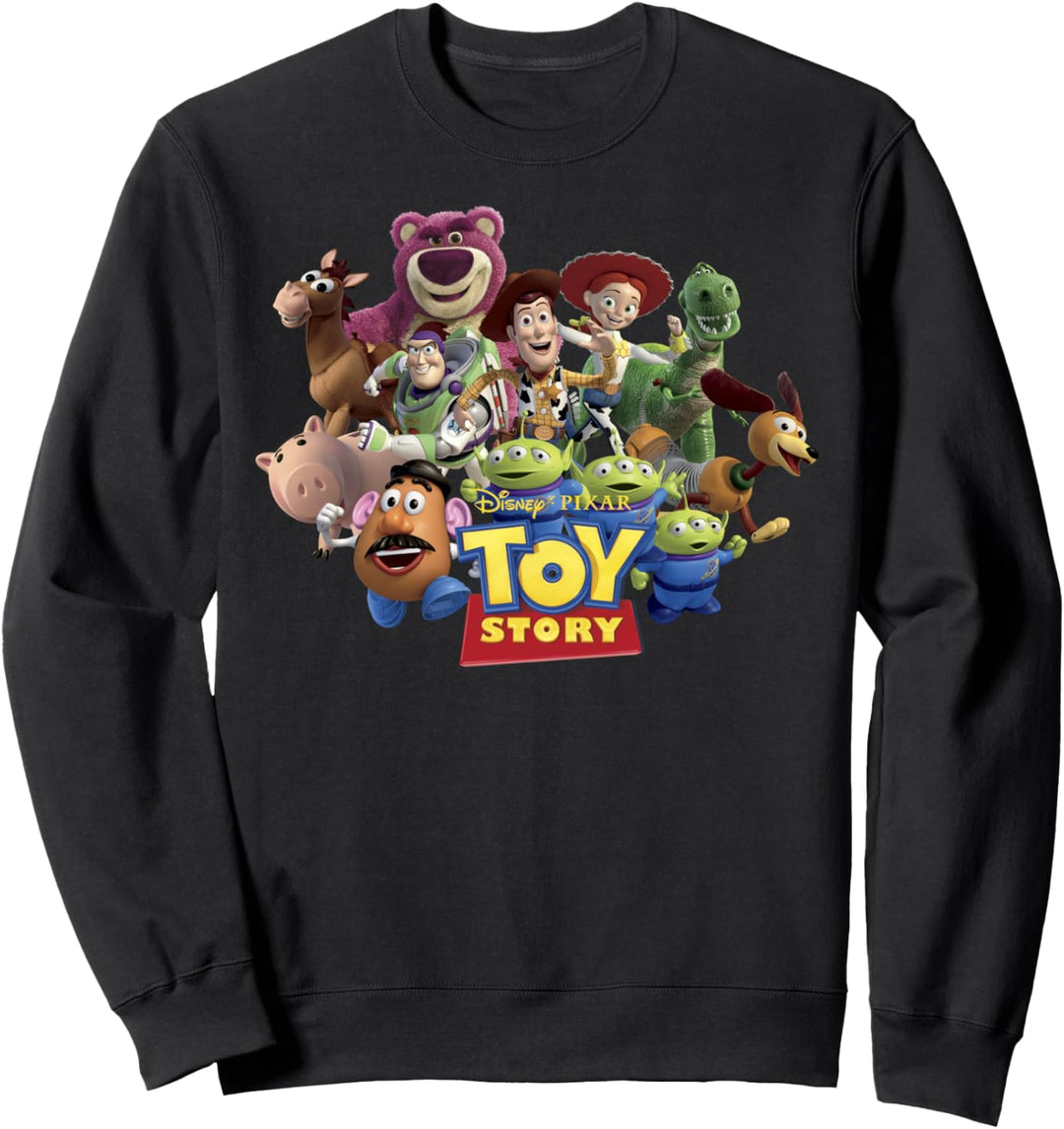 Disney Pixar Toy Story Group Shot Running Poster Sweatshirt