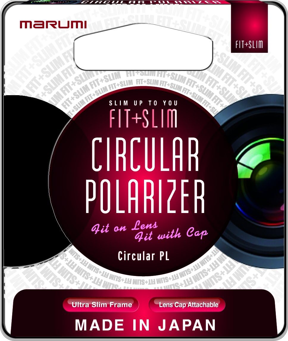 Marumi Fit + Slim Circular Polarising Filter 77mm [FTS77CIR] Fit & Slim Circular PL 77mm, Fit & Slim