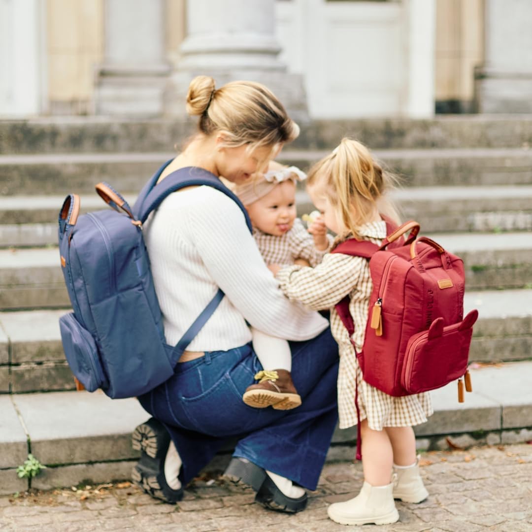 Childhome, Rucksack, Baby, Kinderrucksack Burgundy, Burgundy