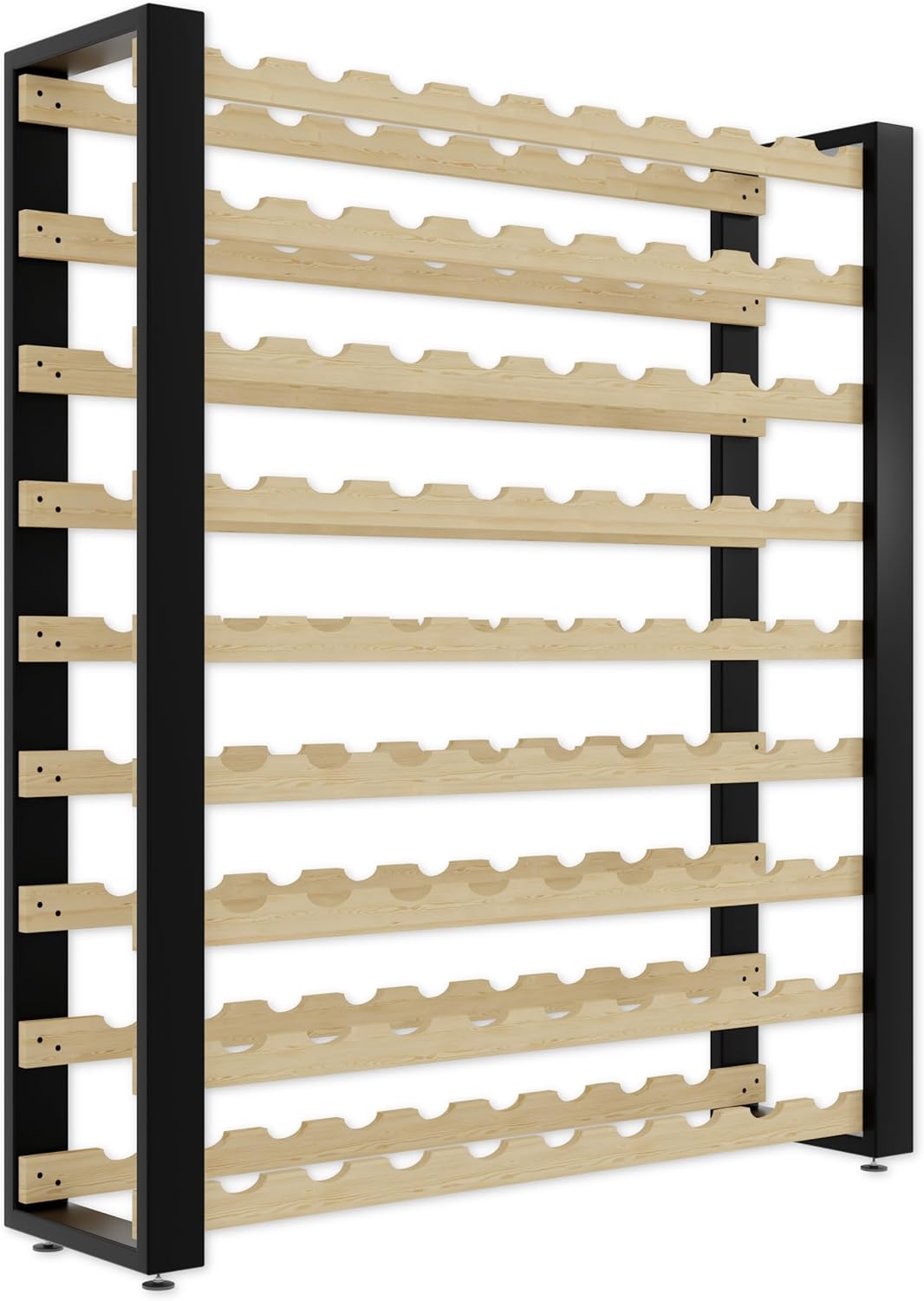 Lenmar Serie RW Weinregal aus Holz für Flaschen, LOFT, Flaschen, Wein, Flaschenregal, Kellerregal, R