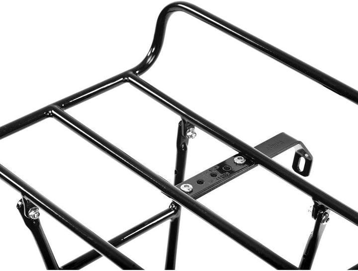 Pelago, Front-Rack, gross, schwarz oder poliert, Schwarz