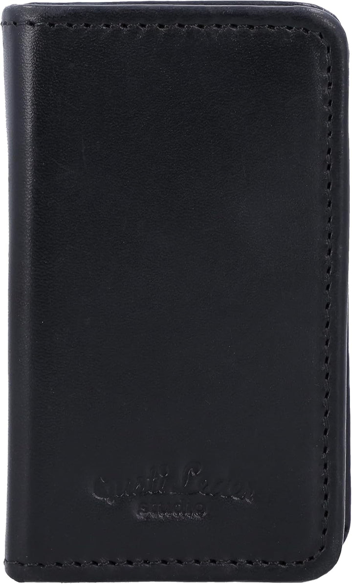 Gusti Leder Maniküre Alizee - Etui Nageletui Nagelpflegeetui Maniküreetui Damen Herren Leder Schwarz