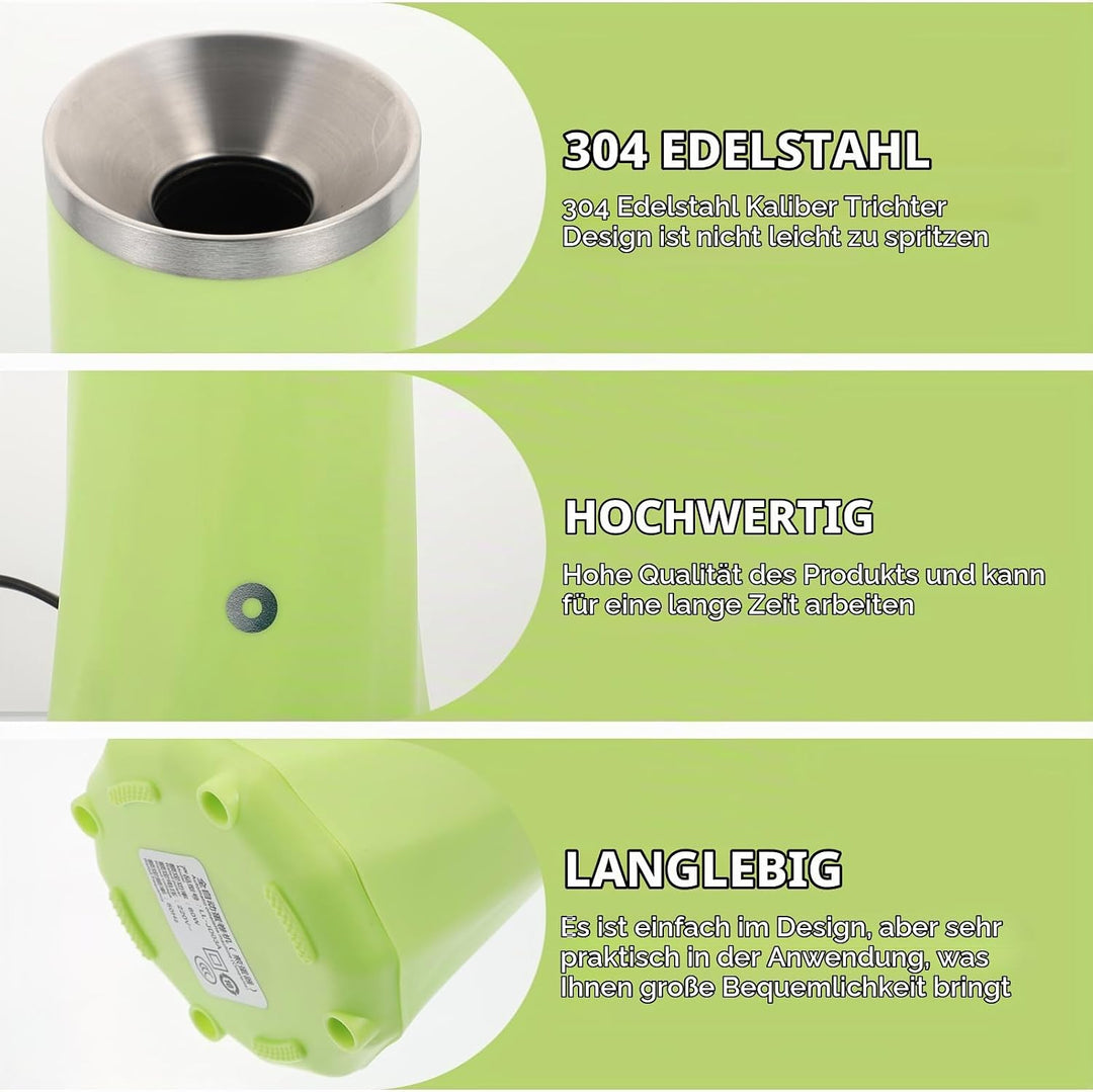 Cabilock Elektrischer Eierbrötchenhersteller Mini Eierrolle Maschine Für 1-7 Eier Mit Antihaftbeschi