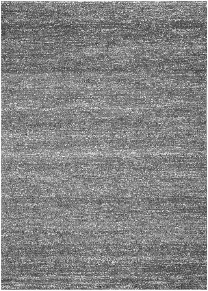VIMODA Teppich Modern Grau Kurzflor Meliert Farbecht Pflegeleicht, Masse:80 x 300 cm, 80 x 300 cm