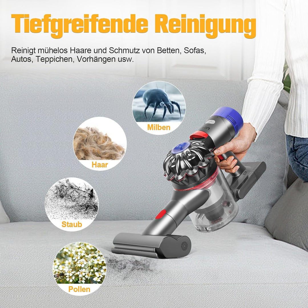 Mini Turbinendüse für Dyson V7 V8 V10 V11 V15 Bürste Ersatzteile Bürstenrolle Zubehör Ersatzbürste f