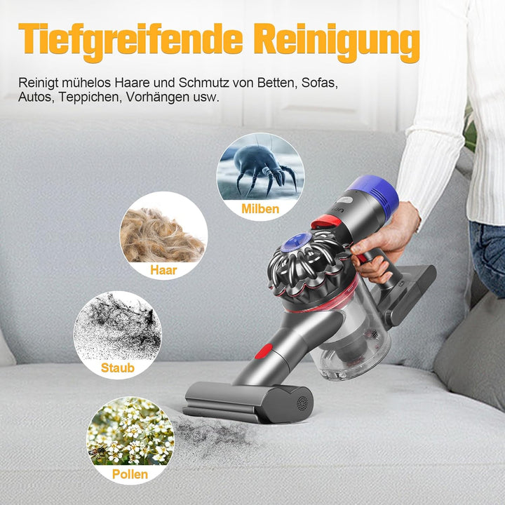 Mini Turbinendüse für Dyson V7 V8 V10 V11 V15 Bürste Ersatzteile Bürstenrolle Zubehör Ersatzbürste f