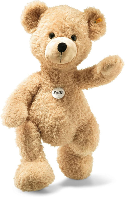 Steiff Fynn Teddybär - 80 cm - Kuscheltier für Kinder - weich & waschbar - beige (111389), Beige