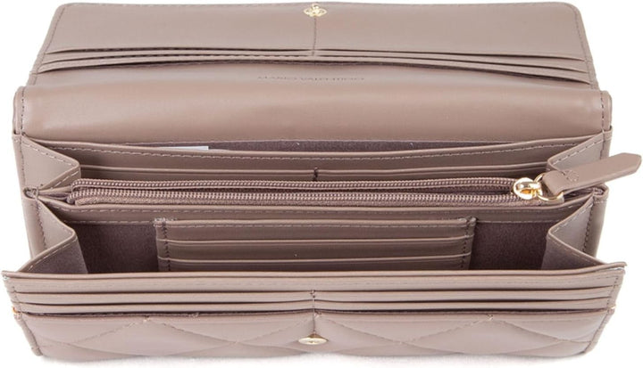 Valentino Womens 3kk-Ocarina Bi-Fold Wallet Einheitsgrösse Taupe, Einheitsgröße Taupe