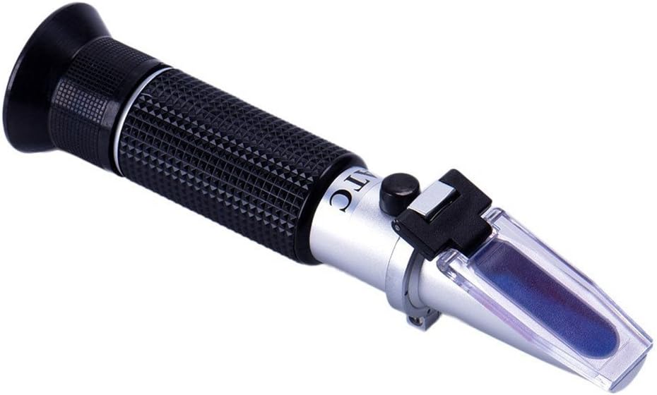 Zuckergehalt Refraktometer, Refraktometer 0-32 Brix Wein Refraktometer zur Messung des Zuckeranteils