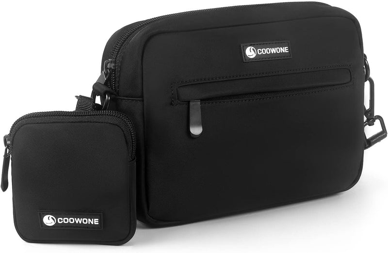 COOWONE wasserdichte Leckerlibeutel für Hunde, Dog Walking Bag, integrierter Kotbeutelspender, verst