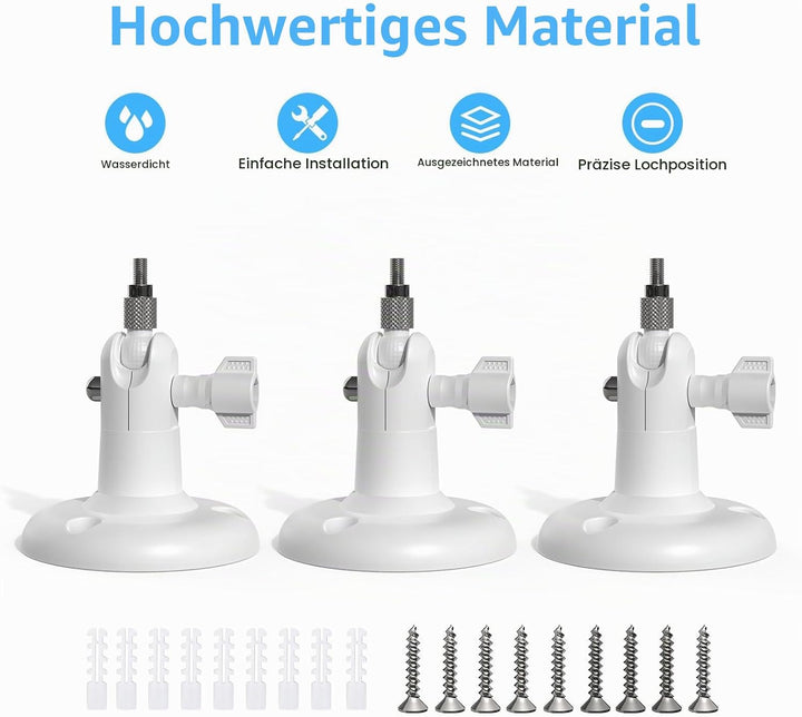 HOLACA Wandhalterung Kompatibel mit Rin g Stick Up Cam(Pro)/Outdoor Camera Plus und Eufy &amp; Arl o Kam