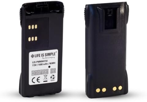 LIFE IS SIMPLE Akku 1600 mAh NiMH für Motorola GP-Serie