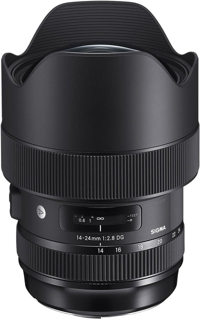 Sigma 14-24mm F2,8 DG HSM Art Objektiv für Nikon F Objektivbajonett für Nikon Single, für Nikon Sing