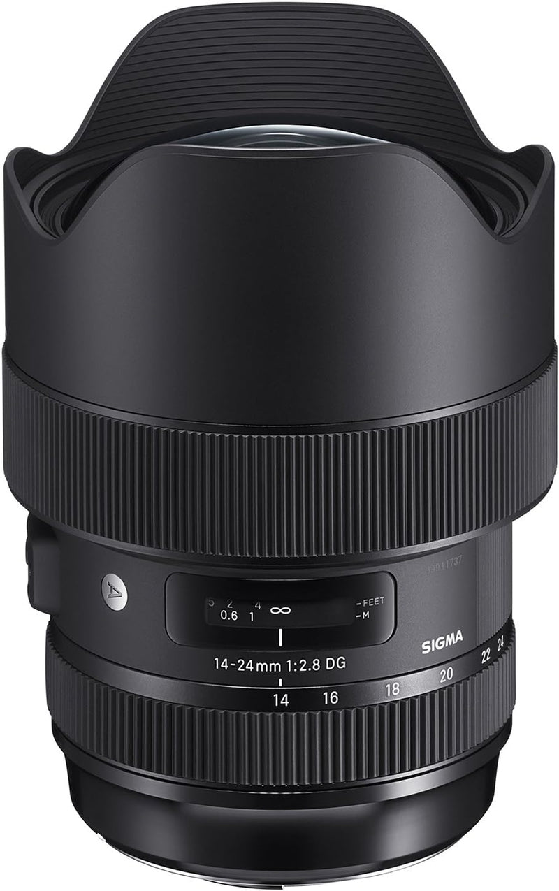 Sigma 14-24mm F2,8 DG HSM Art Objektiv für Nikon F Objektivbajonett für Nikon Single, für Nikon Sing
