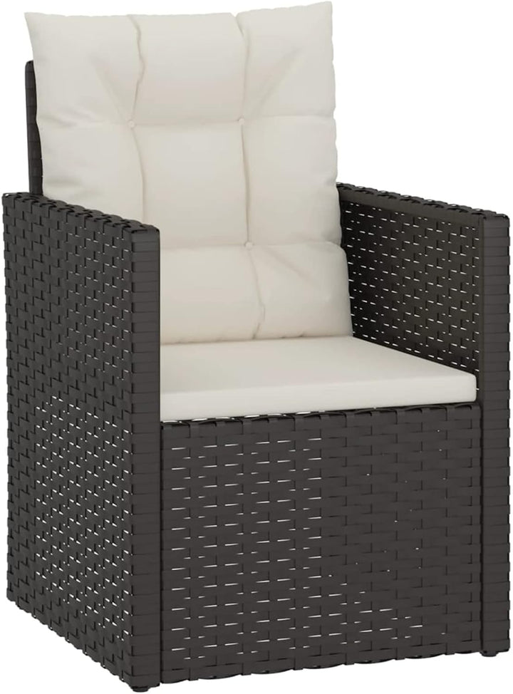 Yolola Gartenmöbel Set, Balkonmöbel, Bistro Set 3 Teilig, Sitzgruppe Balkon Set, Tisch und 2 Stühle,