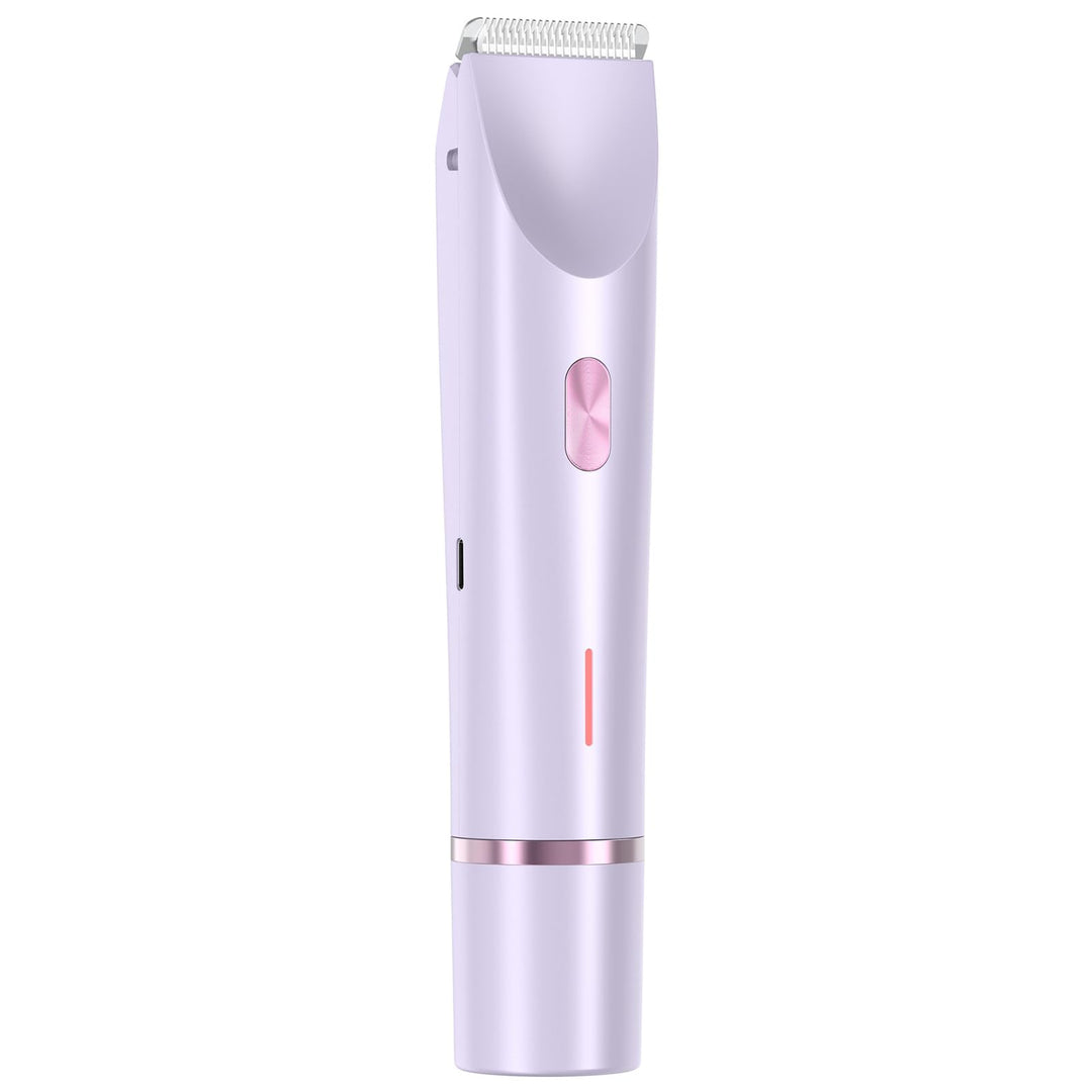 Bikini Trimmer für Frauen - Dual Head Wasserdichter Haarentfernungsrasierer, schmerzfreies Trimmen f