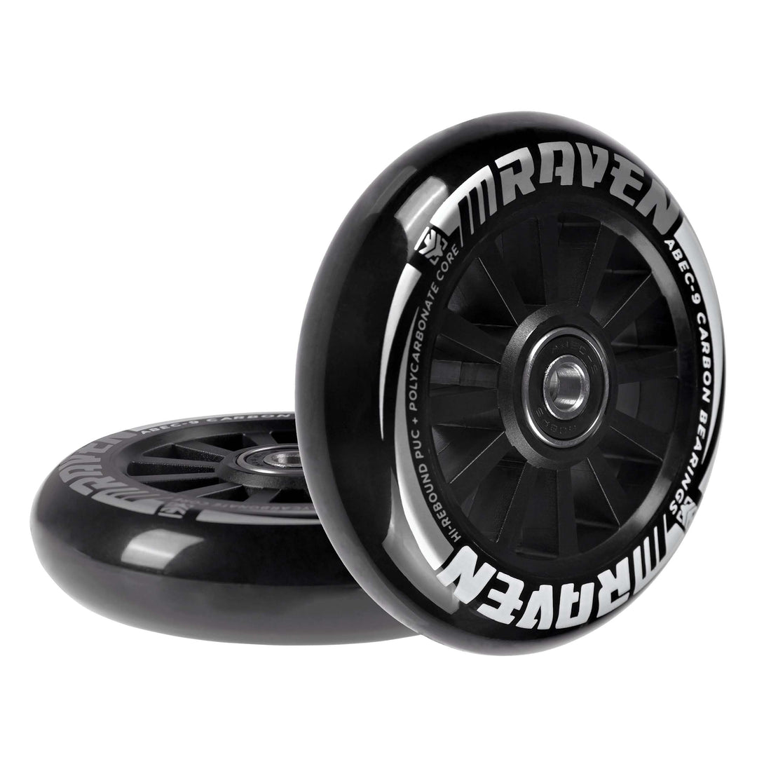 Raven Ersatzräder für Stunt Scooter Roller Evolution Slick Provox Laredo mit Kugellager 2 Stück 100m