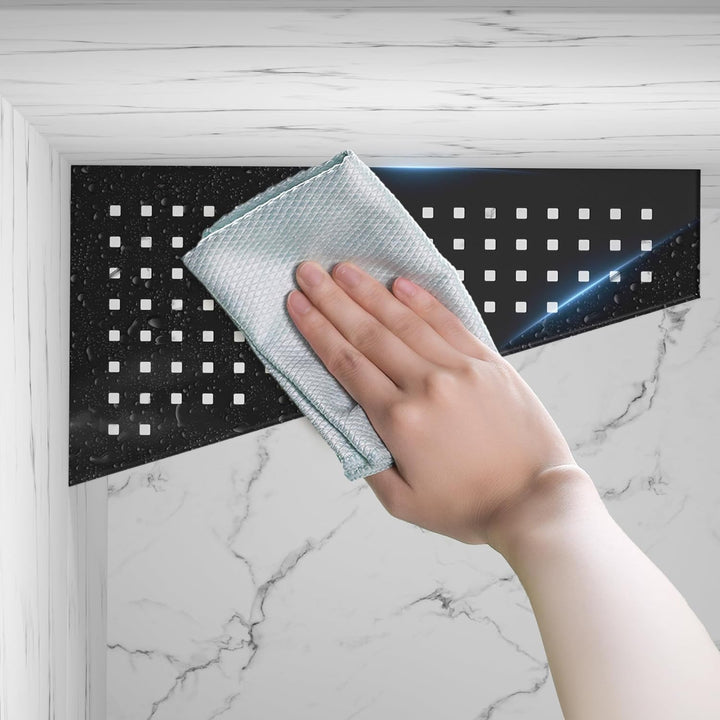 Eckablage Duschablage 304 Edelstahl ohne Bohren für Badezimmer Shampoo Halter Trapezförmiges quadrat