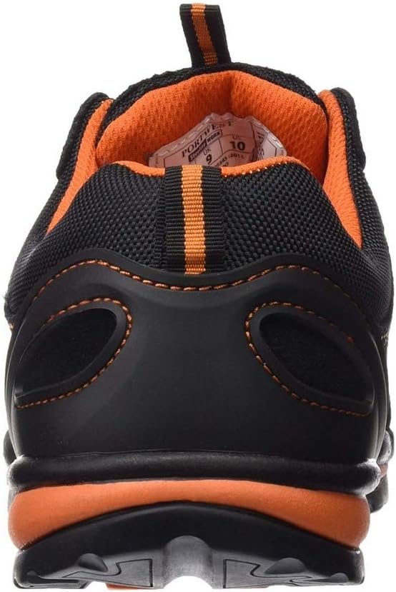 Portwest Steelite Lusum Sicherheits-Trainer S1P HRO, Grösse: 40, Farbe: Orange, FW34ORR40 40 EU Oran