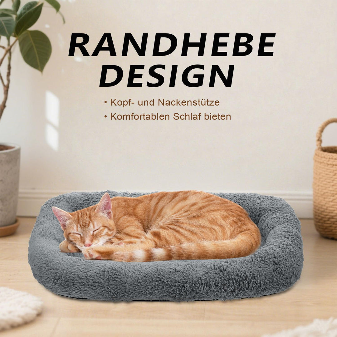 Kleinen Hundebett Katzebett, orthopädische Hundebetten, Angstlösendes Beruhigendes (M), M