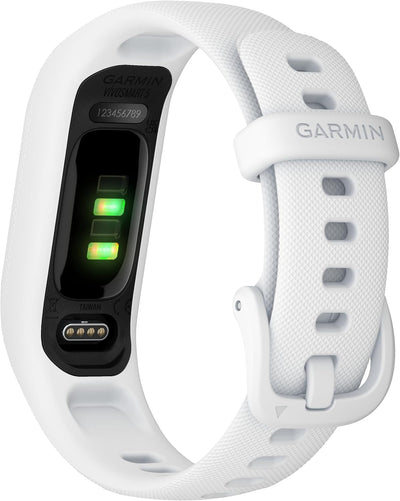 Garmin vívosmart 5 – Fitness-Tracker mit extragrossem OLED-Touchdisplay, Gesundheitsfunktion wie Sch