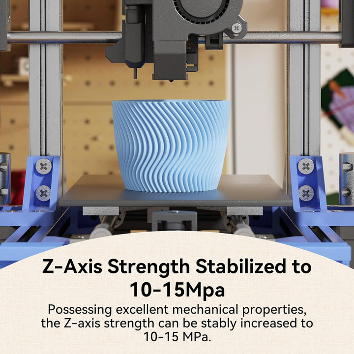 kexcelled PLA Matte Filament Ahornrot 1,75mm +/-0,03mm, Matt Textur Finish Farbe, Ästhetische Materi