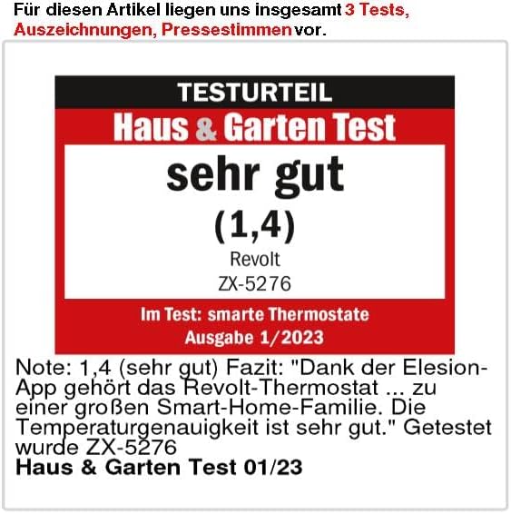 revolt Smarte Thermostate: 6er-Set programmierbare Heizkörper-Thermostate mit WLAN-Gateway & App (WL