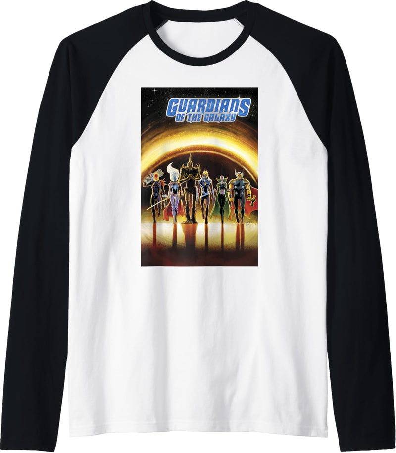 Marvel Classic Guardians Of The Galaxy Cover Raglan