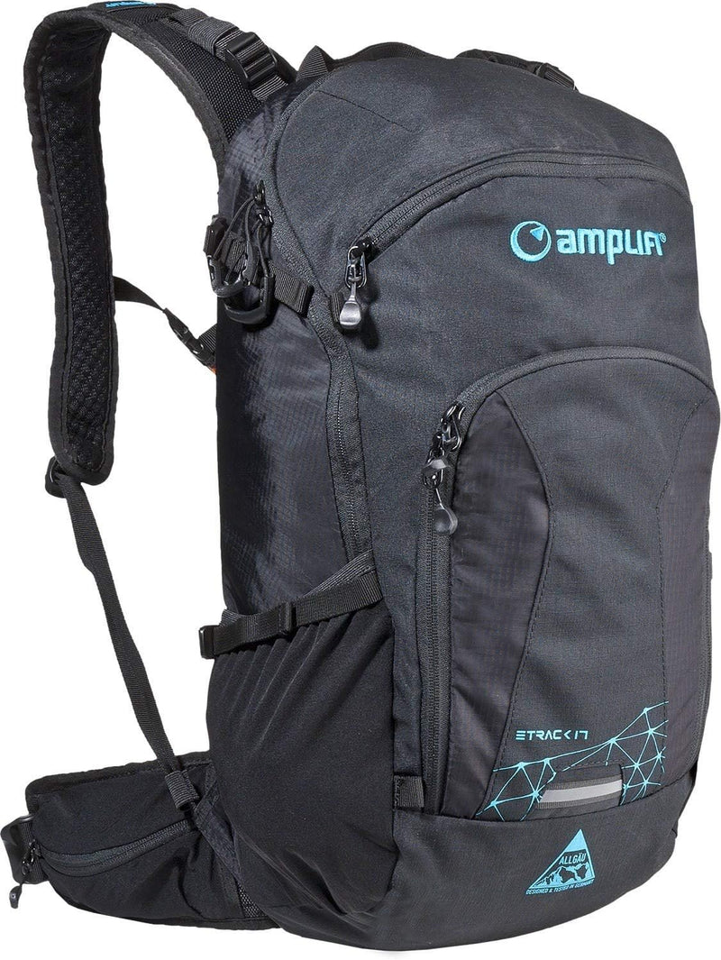 AmpliFi E-Track 17 Fahrrad Rucksack grau/schwarz