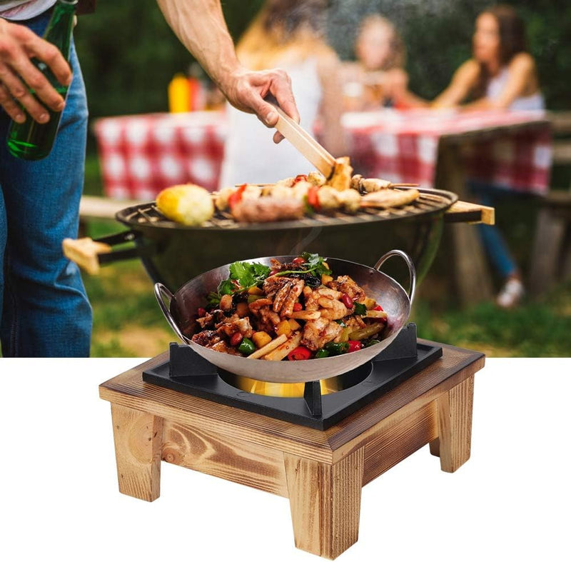 Haofy Grill Im Japanischen Stil, Mini Portable Square Barbecue Grill Lebensmittel Holzkohleherd mit