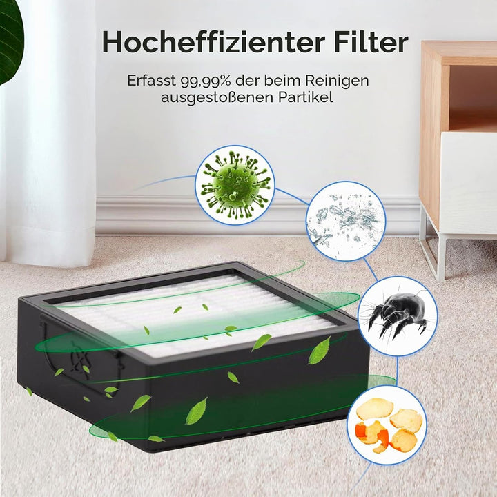 (12 Stück) Ersatz-HEPA-Filter kompatibel mit iRobot Roomba Combo J7+ plus/Combo j5+/ Combo j9+ Robot