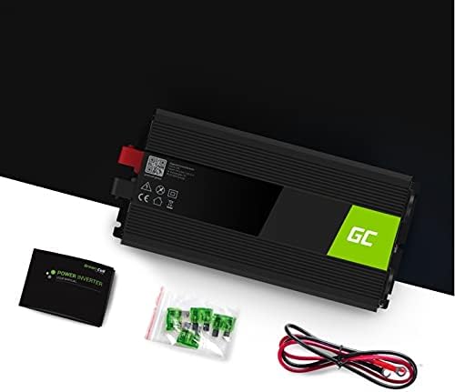 Green Cell 1500W/3000W 24V auf 230V Volt kfz Spannungswandler Wechselrichter Power Solar Inverter DC