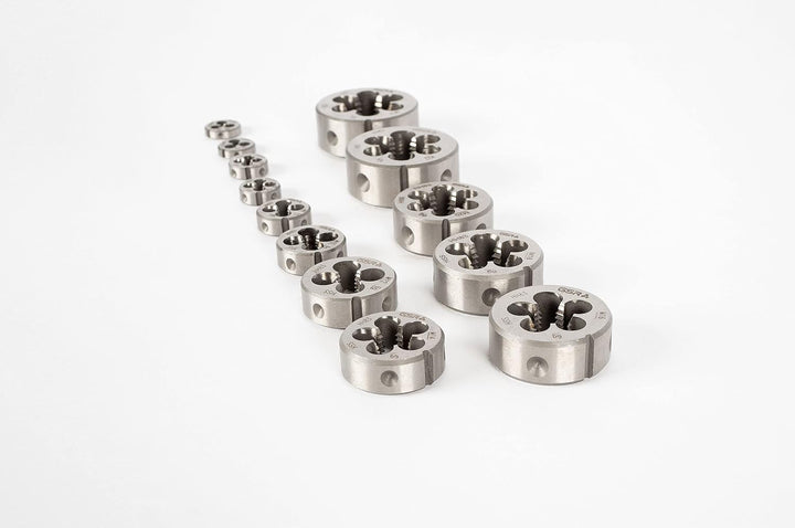 GSR PROFI Gewindeschneidsatz M3-M24, 64-teilig, HSSG Bohrer Set, Mit Vor- Mittel- & Fertigschneider,